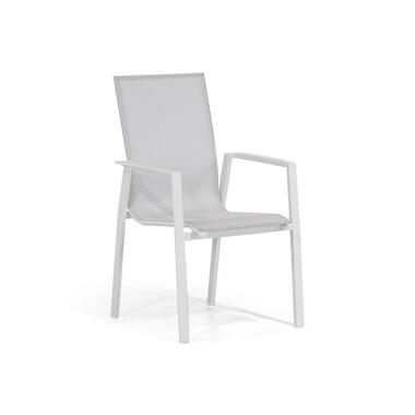 Tuinstoel Aluminium/textileen Wit Lifestyle Garden Furniture Ultimate product