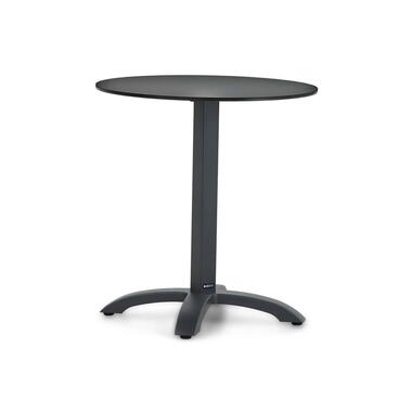 Dining Tuintafel rond 70 cm Aluminium Grijs Talao product