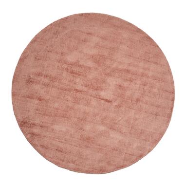 Dutch Lifestyle - Viscose - Vloerkleed - 115cm rond - Rood product