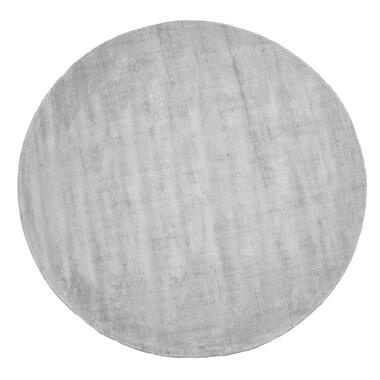 Dutch Lifestyle - Viscose - Vloerkleed - 115cm rond - Grijs product