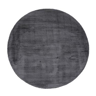 Dutch Lifestyle - Viscose - Vloerkleed - 195cm rond - Grijs product