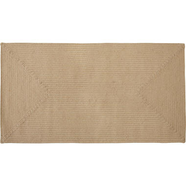 tectake® Vibe Gevlochten Jute-Vloerkleed Boho 80x150 cm product