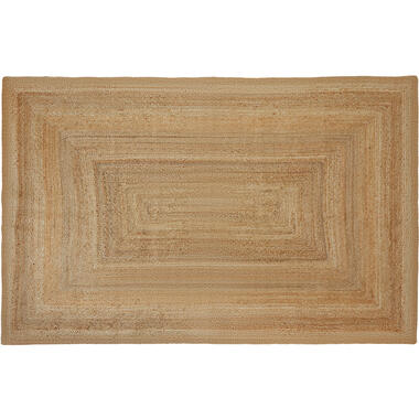 tectake® Glim Handgeweven Jute-Vloerkleed Boho 290x200 cm product