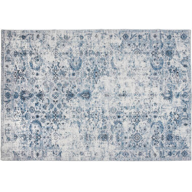 tectake® Vintage design tapijt - vloerkleed - Amara - 160cm x 230cm – blauw product