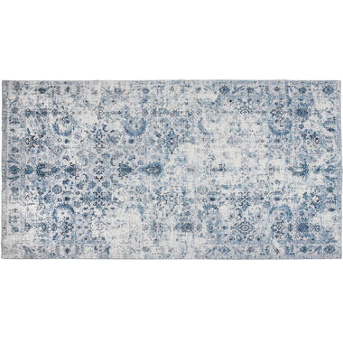 tectake® Vintage design tapijt - vloerkleed - Amara - 200cm x 274cm – blauw product