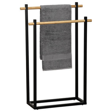 Tendance Handdoeken ophangrek - hout/metaal - 53 x 20 x 82 cm product