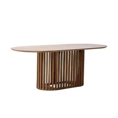 Eettafel Naturel Mangohout - 200x110x76cm - 4-6 Personen - Ferran product