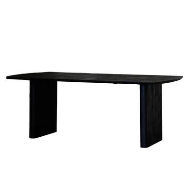 Eettafel Zwart Mangohout - 300x110x76cm - 8-10 Personen - Tomeo product