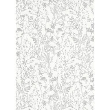 Erismann behang - veldbloemen - grijs - 53 cm x 10.05 m - 661340 product