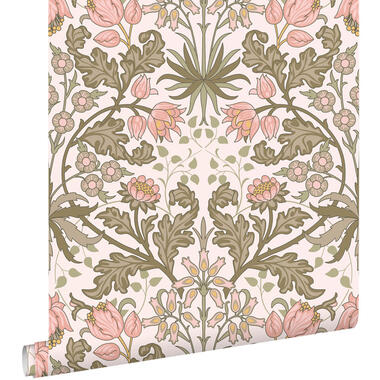 ESTAhome behang - vintage bloemen in art nouveau stijl product