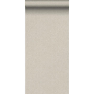 Sanders & Sanders behang - linnenstructuur - beige - 53 cm x 10 m - 640034 product