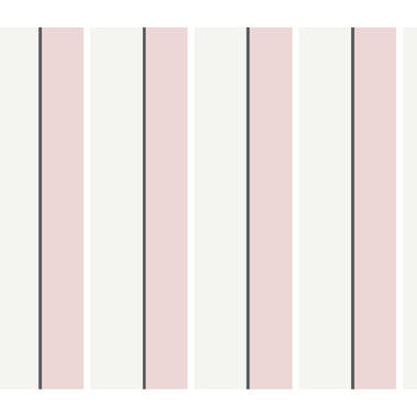 Sanders & Sanders behang - strepen - roze - 53 cm x 10 m - 640372 product
