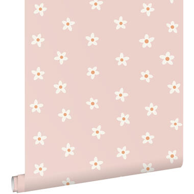 ESTAhome behang - madeliefjes - roze - 50 x 900 cm - 131113 product