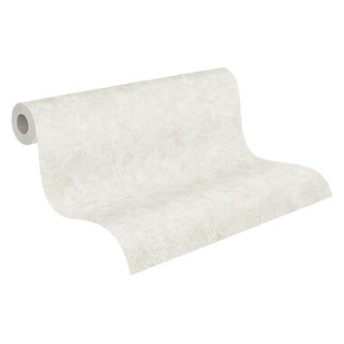 A.S. Création behang - effen - grijs en beige - 53 cm x 10.05 m - AS-386395 product