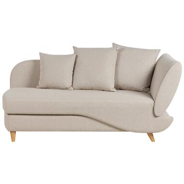 MERI II - Chaise longue - Beige - Rechterzijde - Fluweel product