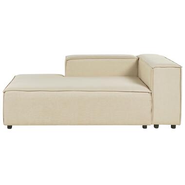 APRICA - Chaise longue - Beige - Rechterzijde - Linnen product