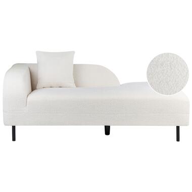 LE CRAU - Chaise longue - Wit - Linkerzijde - Polyester product