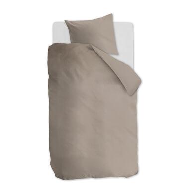 Ambiante Cotton Uni dekbedovertrek - 140x200/220 - Taupe product