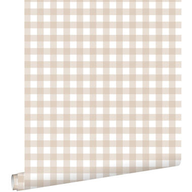 ESTAhome behang - geblokt motief - beige - 50 x 900 cm - 131299 product
