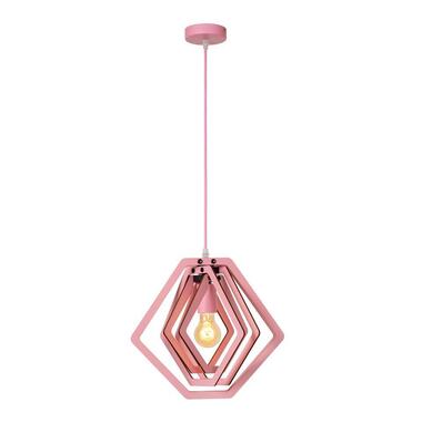Lucide MAURO Hanglamp - Roze