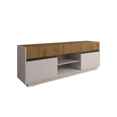Meubella - TV-Meubel Madeline - Wit - 166 cm product