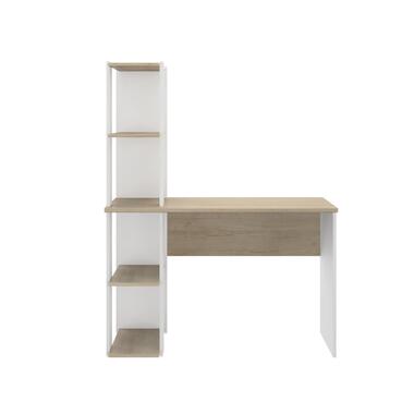 Diagone Bureau met opbergkast Homy - 115 x 60 x 148 cm - Châtaignier-design product