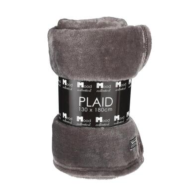 Mica Decorations Famke Fleece Plaid - 180 x 130 cm - Antraciet product