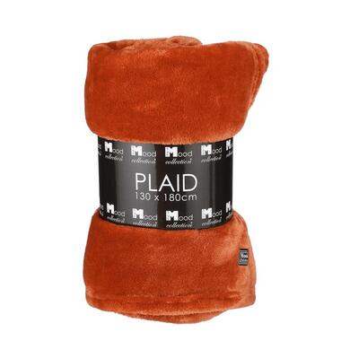 Mica Decorations Famke Fleece Plaid - 180 x 130 cm - Terra product
