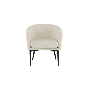 Svea - Liro fauteuil - teddy - wit product