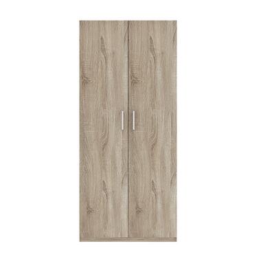 Interiax Kledingkast 'Mila' - Sonoma Eik - 2 Deurs - 180x80x42 cm product