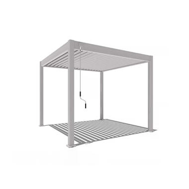 Orion Comfort terrasoverkapping 300 x 300 cm lichtgrijs product