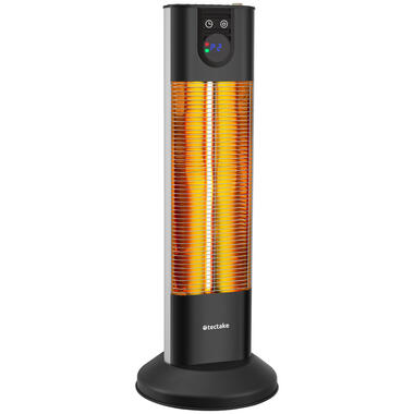 tectake - Infraroodstraler Solaris Terra 1500W met timerfunctie, Zwart product