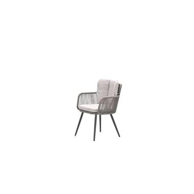 Linares dining fauteuil - carbon black - taupe - desert sand product
