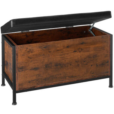 tectake Gestoffeerde zitkist Calico 81,5x41,5x50,5cm product