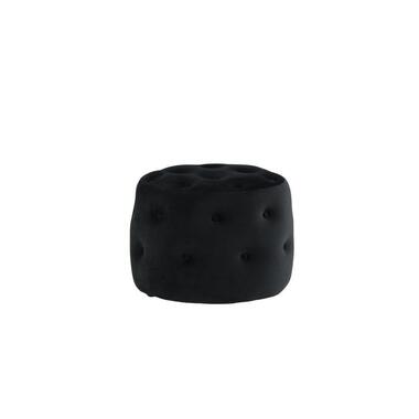 Svea - Juno hocker - velvet - zwart product