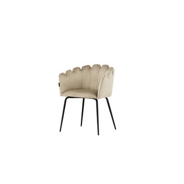 Svea - Mahlim eetkamerstoel - met armleuning - beige product