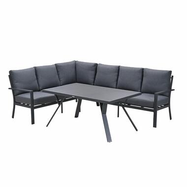 Garden Impressions Senja lounge dining set 3-delig links - mystic grey product