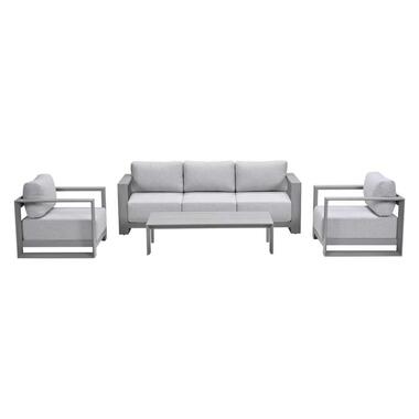 Garden Impressions Malakka loungeset 4 - delig taupe/valley sand product
