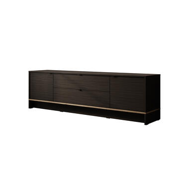 Meubella TV-Meubel Lennard - Zwart eiken - 183 cm product