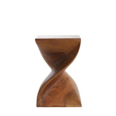 Bijzettafel Muhan - Donkerbruin - 30x30x45cm product