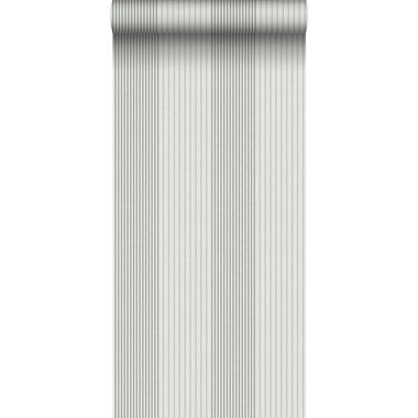 Sanders & Sanders behang - strepen - vergrijsd groen - 53 cm x 10.05 m - 640673 product