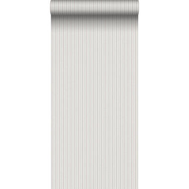 Sanders & Sanders behang - strepen - grijs en rood - 53 cm x 10.05 m - 640711 product