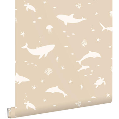 ESTAhome behang - onderwaterwereld - beige - 50 x 900 cm - 131471 product