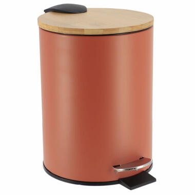 Tendance Badkamer prullenbak Bamboo vibe - soft close - 3 ltr product