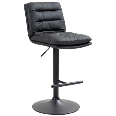 CLP Barkruk Damar zwart Frame - Kunstleer - zwart product