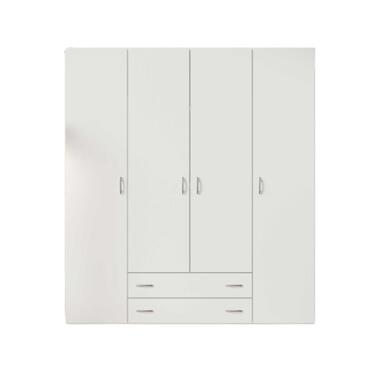 Emob Kledingkast Base - 160 x 52 x 177 cm - Wit product