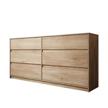Meubella - Ladekast Cuarto - Eiken - 181 cm product