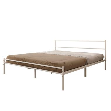 Meubella - Tweepersoonsbed Manta - Zwart - Metaal - 180x200 product