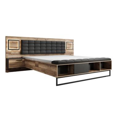 Meubella - Tweepersoonsbed Serena - Eiken - 180x200 cm product
