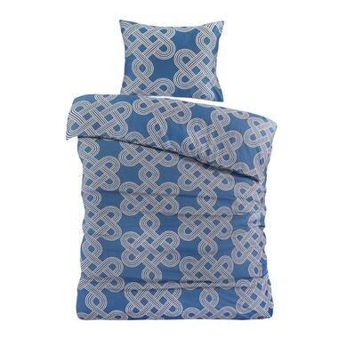Papillon Tijn Dekbedovertrek - Eenpersoons - 140x200/220 cm - Blauw